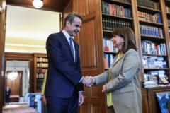 Μητσοτάκης Σακελλαροπουλου