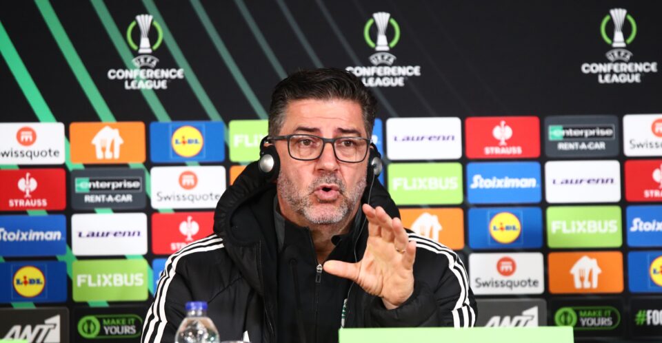 Παναθηναϊκός: Ο Ρουί Βιτόρια για τη ρεβάνς με Βίκινγκουρ - «Περάσαμε μια δύσκολη εβδομάδα»