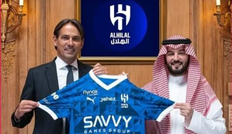 Σιμόνε Ιντζάγκι: Παρουσιάστηκε στην Αλ Χιλάλ