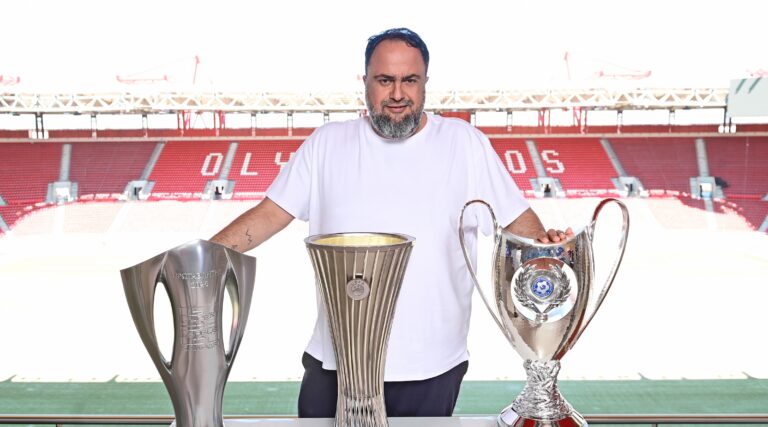 Βαγγέλης Μαρινάκης: «15 Χρόνια Θριάμβων και περηφάνειας για τον Ολυμπιακό μας!»