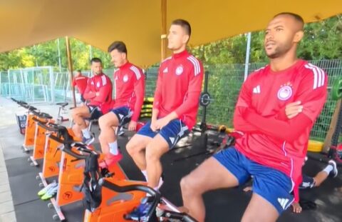 Ολυμπιακός: Η καλημέρα στο... ποδήλατο από την Ολλανδία