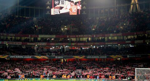 Ολυμπιακός: Συνεχίζεται η διάθεση των εισιτηρίων για το ματς με την Άρσεναλ