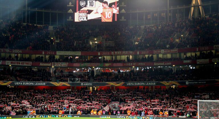 Ολυμπιακός: Συνεχίζεται η διάθεση των εισιτηρίων για το ματς με την Άρσεναλ