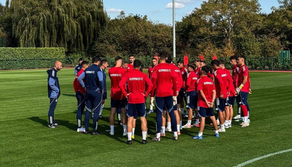 Ολυμπιακός: Ανταλλαγή απόψεων με την ακαδημία της Άρσεναλ