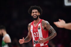 Ολυμπιακός: Στο Ηράκλειο ο Ντόρσεϊ, έτοιμος για τον τελικό με τον Παναθηναϊκό AKTOR