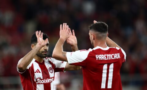 Ολυμπιακός: Με βαριά χαρτιάηΗ ενδεκάδα του αγώνα με την Ελλάς Σύρου