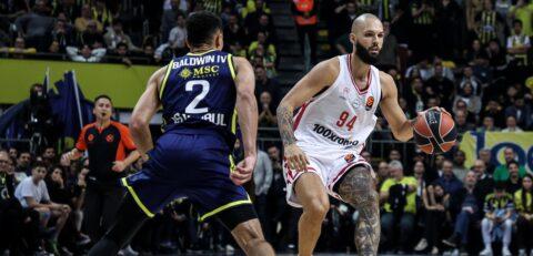 Ολυμπιακός: Ορίστηκε το ντέρμπι με την Φενέρμπαχτσε του Γιασικεβίτσιους