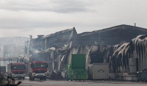 Βιολάντα: Βίντεο ντοκουμέντο από την έκρηξη στο εργοστάσιο στα Τρίκαλα