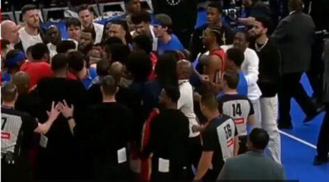 NBA: Χάος στο φινάλε του Θάντερ - Πέλικανς μεταξύ των παικτών (vid)