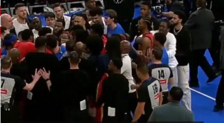 NBA: Χάος στο φινάλε του Θάντερ - Πέλικανς μεταξύ των παικτών (vid)