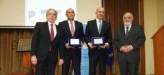 Ολυμπιακός: Οι Παναγιώτης και Γιώργος Αγγελόπουλος βραβεύτηκαν για τις δράσεις τους στον αγώνα κατά του καπνίσματος