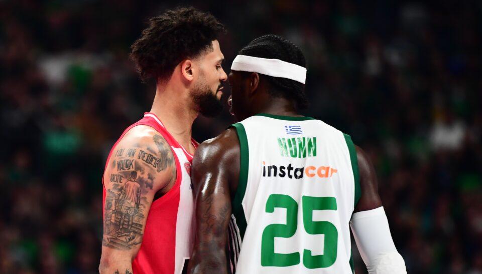 Basket League: Οι ποινές σε Ναν, Λεσόρ, Ντόρσεϊ για όσα έγιναν στο Παναθηναϊκός AKTOR - Ολυμπιακός