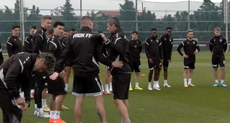 ΠΑΟΚ: Όλοι στάθηκαν στο πλευρό του Λουτσέσκου