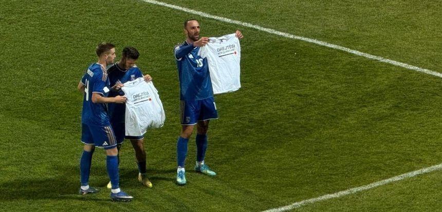Nations League: Το μπλουζάκι για τον UCK και το σημαιάκι που έγινε όπλο
